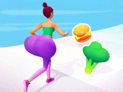 Spel Twerk it! body Race 3D online