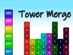 Spel Tower Merge online