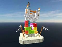 Spel Castle Destruction Blocks online