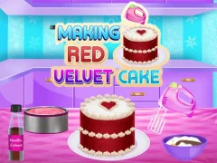 Spel Making Red Velvet Cake online