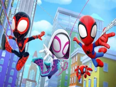 Spel Spidey and his Amazing Friends Swing Into Action! online