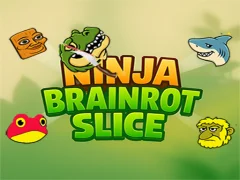 Spel Ninja brainrot Slice online