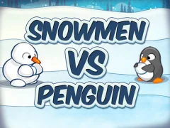 Spel Snowmen vs Penguin online