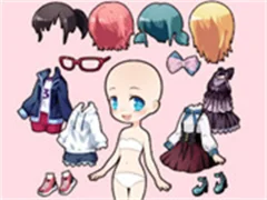 Spel Chibi Anime Princess Doll online