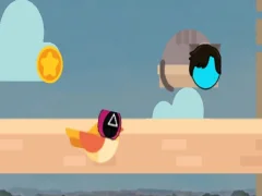 Spel Squid Bird Jump 2D online