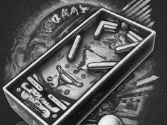 Spel Pinball Black N White online
