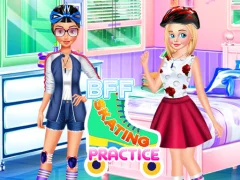 Spel BFF Skating Practice online