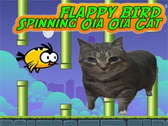 Spel Flappy Bird Spinning oia oia Cat online