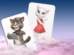 Spel My Talking Tom Memory Card Match online