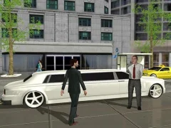 Spel Limo Taxi Driving Simulator: Limousine Car Games online