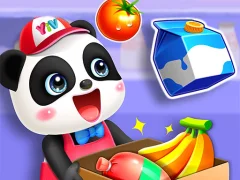 Spel Cute Panda Supermarket online