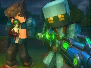 Spel Paintball Fun 3D Pixel online