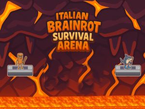 Spel Italiaanse Brainrot Survival Arena online
