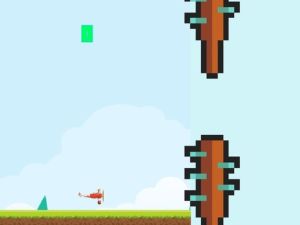 Spel Tappy vliegtuig 2D online