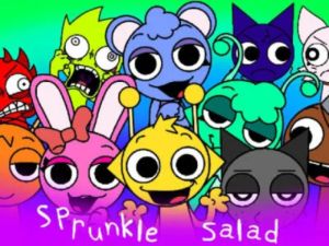 Spel Sprunkle salade online