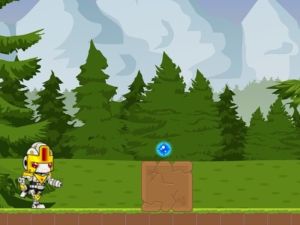 Spel Hero Runner 2d eindeloze run online