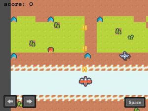 Spel 2d vliegtuigschieten online