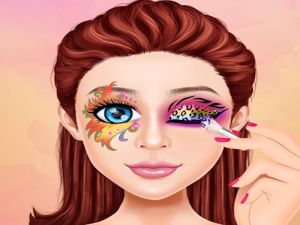 Spel Oogkunst Magic Eye Make-up online