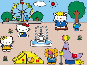 Spel Hello Kitty: Scene Creator online