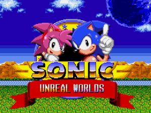 Spel Sonic Unreal Worlds online