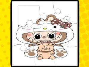 Spel Labubu Jigsaw Puzzles for Kids Game online