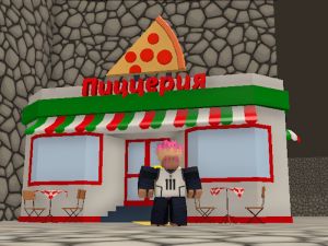 Spel Obby pizza-levering online