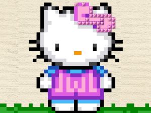 Spel Hallo kitty kruissteek online