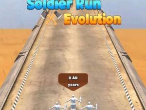Spel Soldier Run evolutie online