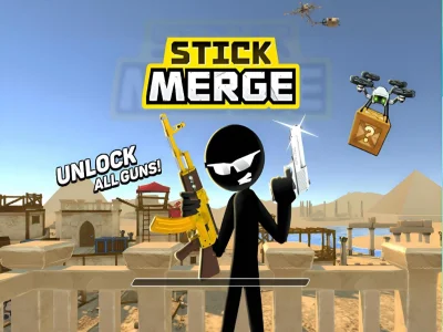 Spel Stick merge online