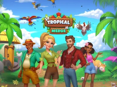 Spel Tropical Merge online