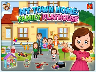 Spel My Town Home: Family Playhouse online