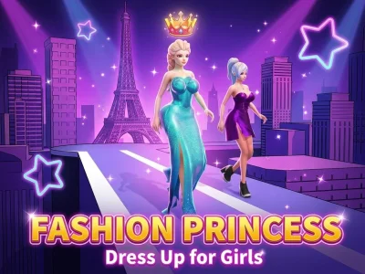 Spel Fashion Princess Dress Up for Girls online