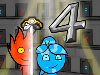 Spel Fireboy & Watergirl 4 in Crystal Temple online