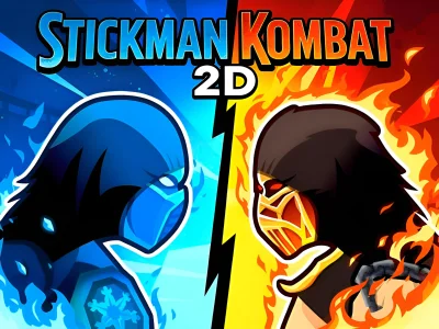 Spel Stickman Kombat 2D online