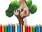 Spel Tree House Coloring Book online