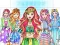 Spel Girl Coloring Dress Up Games online