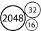 Spel Merge Numbers 2048 online