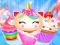 Spel Unicorn Mermaid Cupcake Cooking Design online