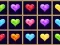 Spel Sliding Hearts Match 3 online