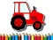 Spel Easy Kids Coloring Tractor online