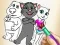 Spel Kitty Coloring Book online
