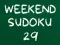 Spel Weekend Sudoku 29 online