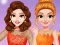 Spel Princesses Ice Skating Dress Up online