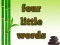 Spel Four Little Words online