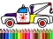 Spel Back To School: Truck Coloring Book online
