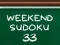 Spel Weekend Sudoku 33 online