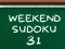 Spel Weekend Sudoku 31 online