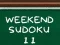 Spel Weekend Sudoku 11 online