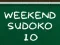 Spel Weekend Sudoku 10 online