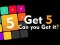 Spel Get 5 online